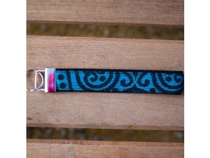Klicenka Florentine Dark Aurora Scuba Blue MODRA5