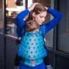 Moisha Grow Geostar Galaxy Blue ergonomicke nositko1