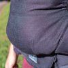 Moisha Grow Mono Dark Grey Plain ergonomicke nositko4