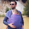 Šátek na nošení dětí Moisha Heart Affair Aglaia